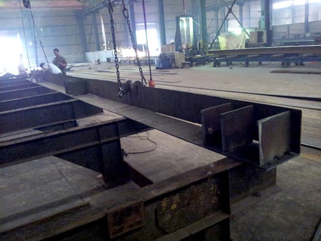 信州区水泥厂网架安装